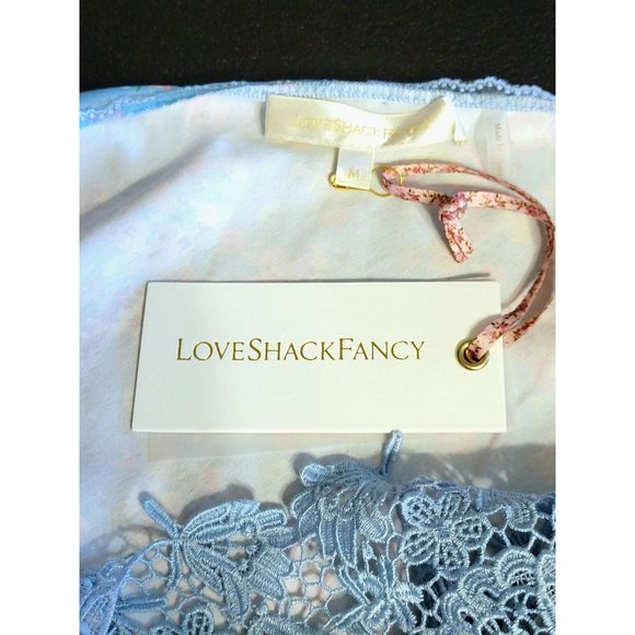 🌼HP🌼 LoveShackFancy (Pool Party) Blue/Pink Lylia Cami - M - Picture 3 of 7